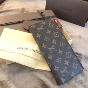 Louis Vuitton Adele Wallet - coquelicot (sold)